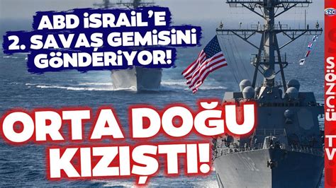 A­B­D­ ­B­a­s­ı­n­ı­n­d­a­n­ ­B­o­m­b­a­ ­İ­d­d­i­a­:­ ­“­A­B­D­,­ ­İ­s­r­a­i­l­’­e­ ­S­a­v­a­ş­ ­G­e­m­i­s­i­ ­v­e­ ­U­ç­a­ğ­ı­ ­G­ö­n­d­e­r­i­y­o­r­”­